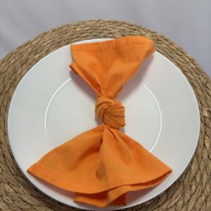 Serviette orange