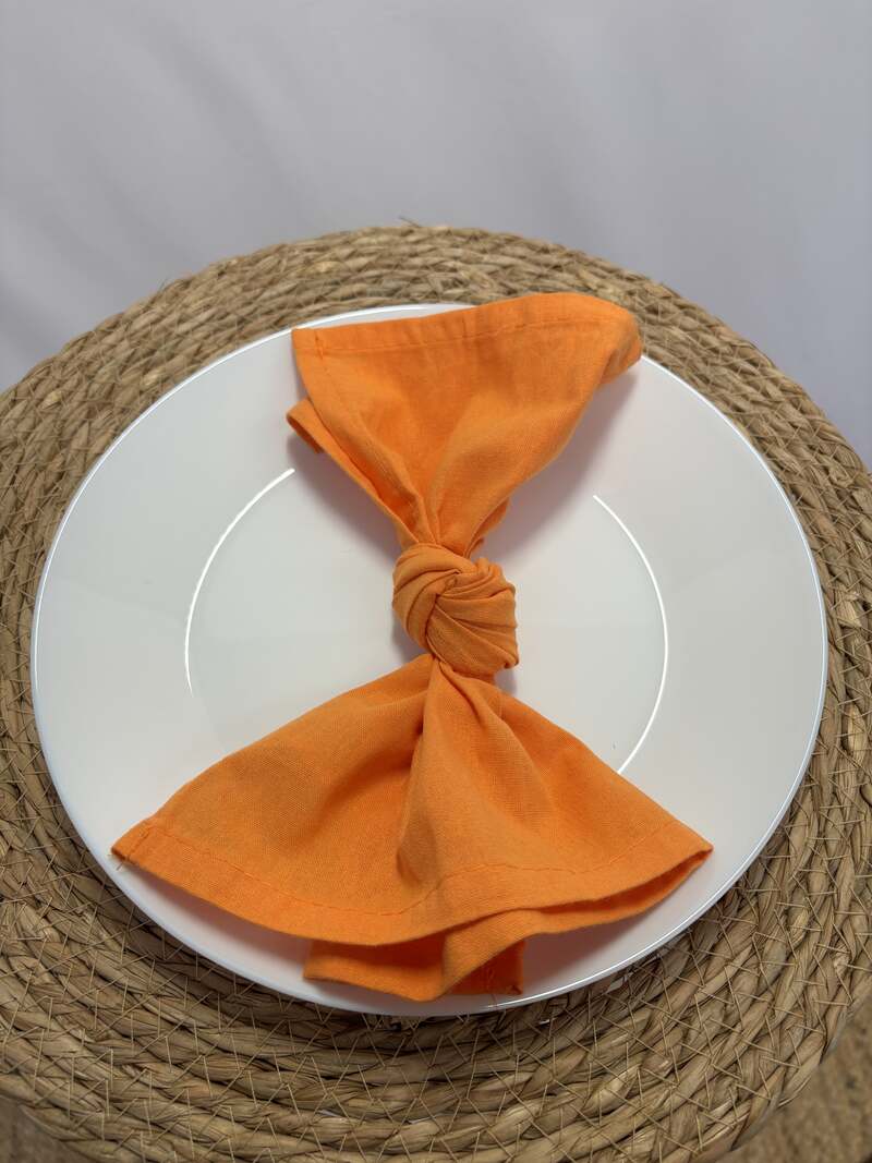 Serviette orange