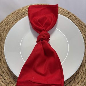 Serviette rouge