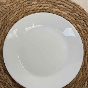 Grande assiette blanche