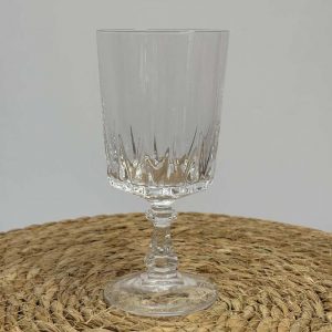 Verre à pied rond
