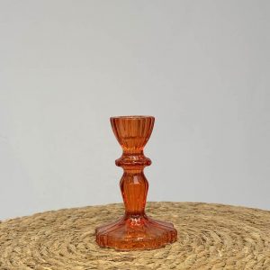 Bougeoir orange
