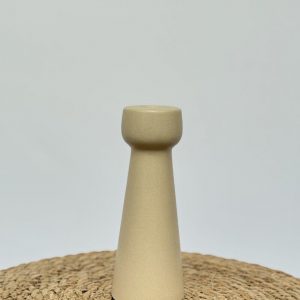 Bougeoir long beige