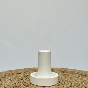 Bougeoir blanc