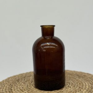 Grand vase marron