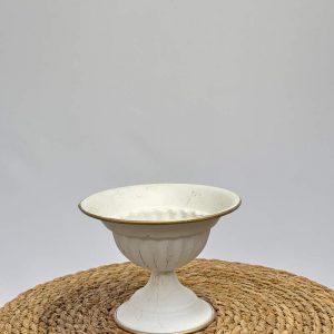 Vase Médicis blanc