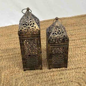 Duo de Lanternes orientales