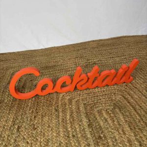"Cocktail" orange