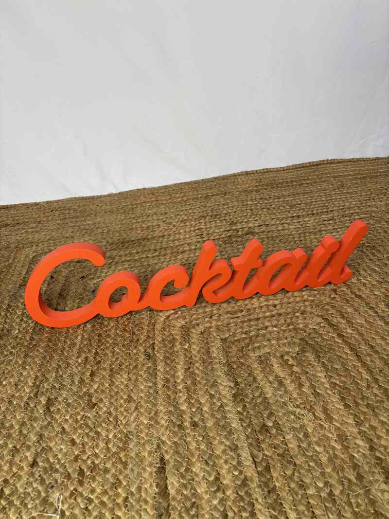 "Cocktail" orange